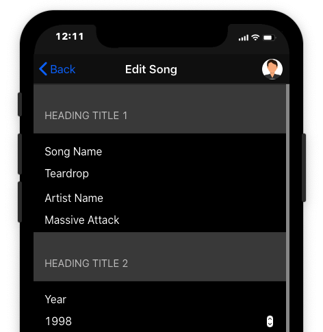 Thorium Builder Form Heading
