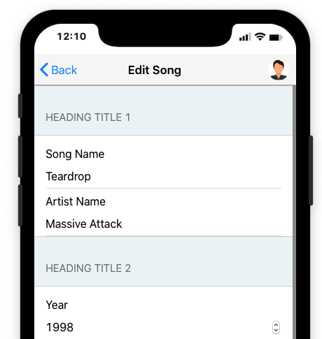 Thorium Builder Form Heading