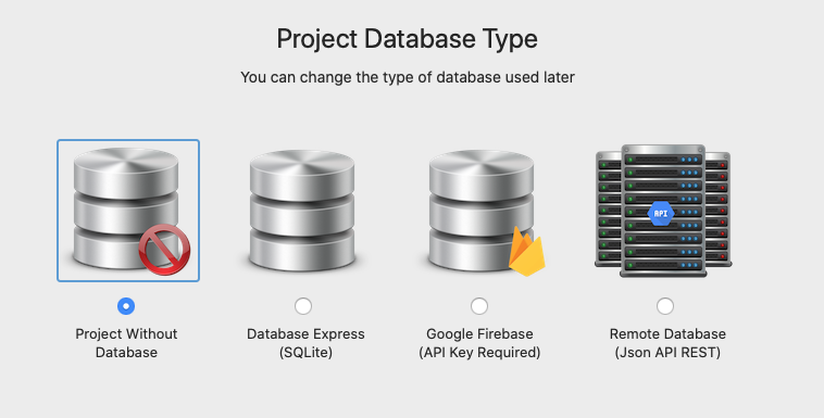 Thorium  Builder - New Project
