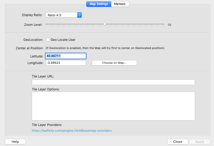 Thorium Builder - Open Street Map Plugin