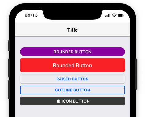 Thorium Builder Buttons (ios)